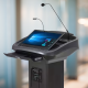 Digital Podium With Built-in speaker and Amplifier :HS-DPBAS