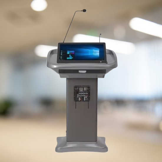 Digital Podium With Built-in speaker and Amplifier :HS-DPBAS