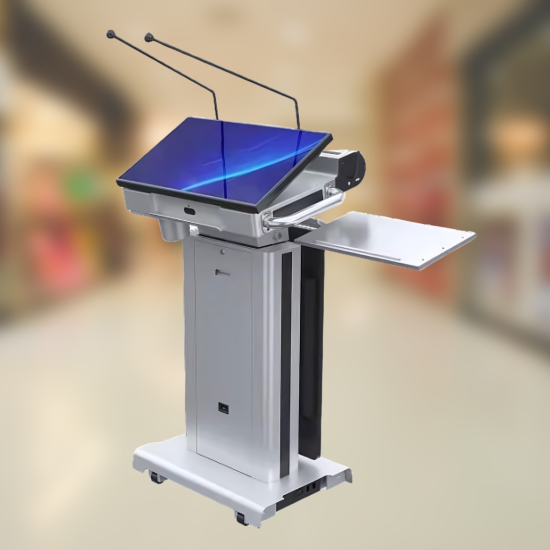 Double-screen Integrated Digital Podiums : HS-DSDP