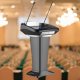 V-shaped Digital Podium : HS-VDP