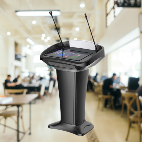 V-shaped Digital Podium : HS-VDP