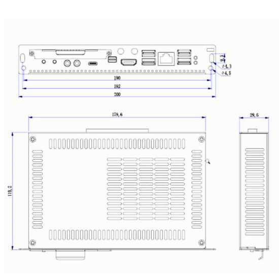 OPS Mini Computers: HS-500O-4K