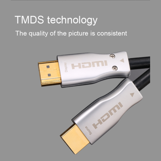 4K UHD 60hz HDMI AOC Cables starting from 1.5 mtr to 100 mtr: HS-4K60-AOC