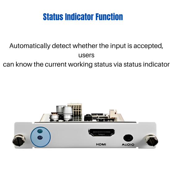 17 input and 17 output port Hybrid Modular Matrix Switcher: HS-MX1717