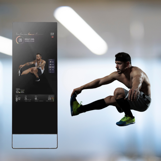 32” Inch Smart Fitness Mirror Wall: HS-32IMW