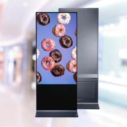 50" inch Floor Standing Digital Signage: HS-50KUPCAP 