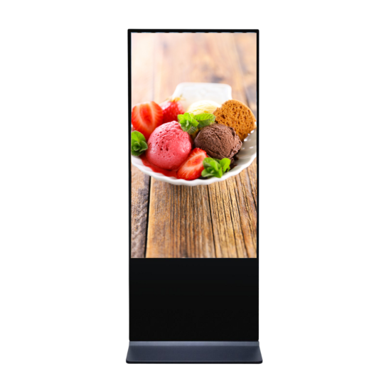 50" inch Floor Standing Digital Signage: HS-50KUPCAP 