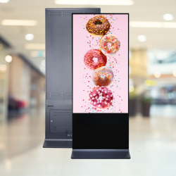 55" inch Floor Standing Digital Signage: HS-55KUPCAP 