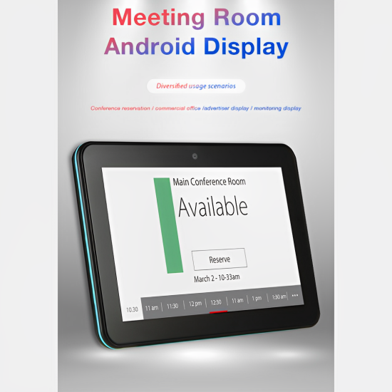 10.1 inch Room Booking Displays with Android OS:HS-101MA-PCAP