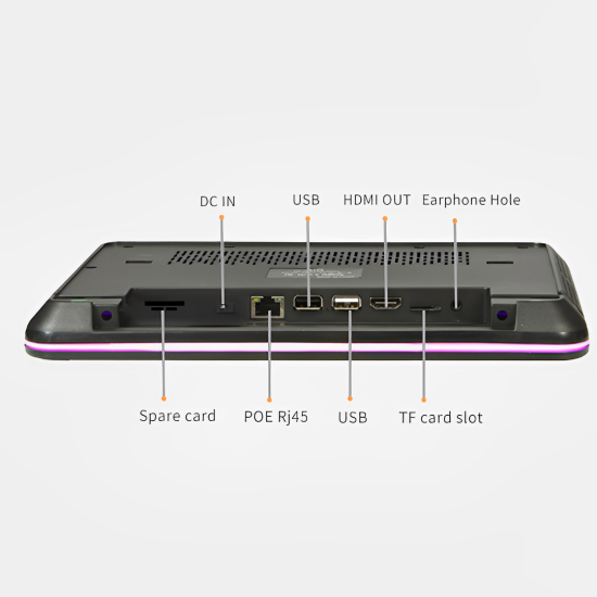 10.1 inch Room Booking Displays with Android OS:HS-101MA-PCAP