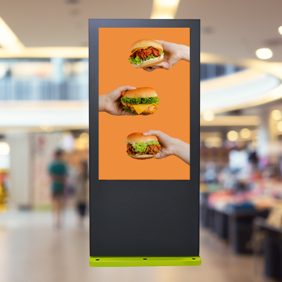 75" inch Outdoor Kiosk : HS-75ODIP66