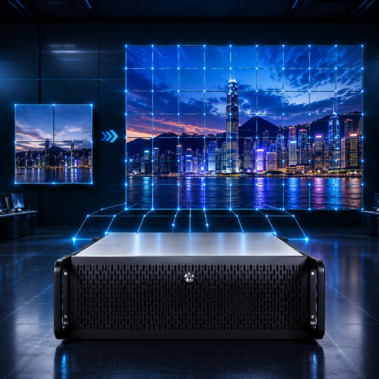 4K UHD Windows Server Video Wall Controller: HS-VSU Series