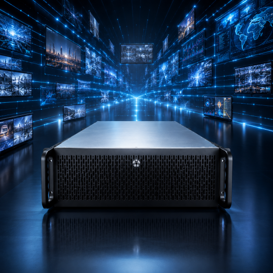 4K UHD Windows Server Video Wall Controller: HS-VSU Series