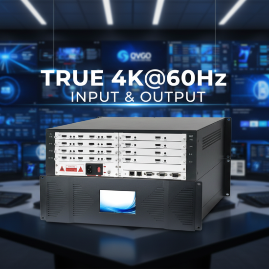 4K UHD Modular Video Wall Controller - Support both LED/LCD Video Walls HSVPU Series